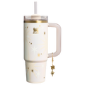 Double-Wall Vacuum The Quencher Luxe H2.0 Flowstate Tumbler D209D - Premium Stainless Steel Straw Cup for All-Day Hydration - Starlight Shimmer
