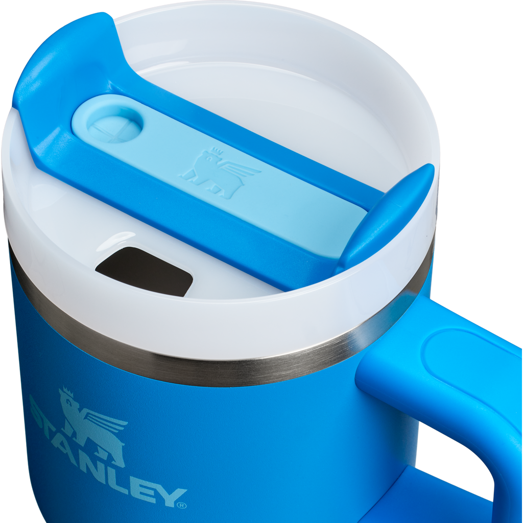 Insulated Travel The Quencher H2.O Flowstate Tumbler with Handle | Stanley Create D309N - 40oz Large Capacity Car-Cup Friendly Quencher Detail