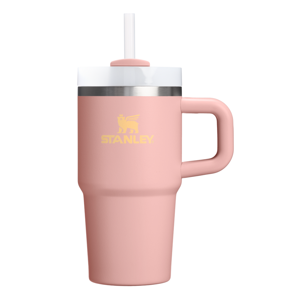 Double-Wall Vacuum The Quencher H2.O Flowstate Tumbler D069R - FlowState 3-Position Lid Insulated Travel Mug - Peach Rose