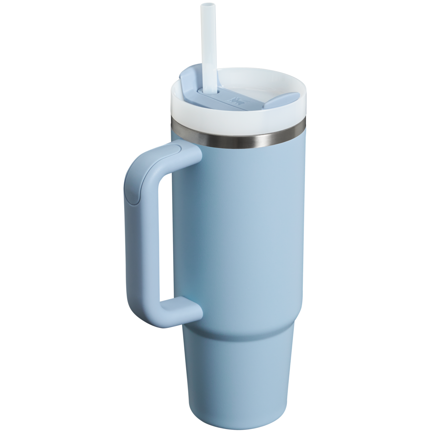 Splash-Resistant FlowState The Quencher H2.0 Flowstate Tumbler | Stanley Create D331C - 40oz Large Capacity Car-Cup Friendly Quencher Detail