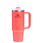 Double-Wall Vacuum The Quencher H2.0 Flowstate Tumbler D051L - 40oz Large Capacity Car-Cup Friendly Quencher - Hot Coral
