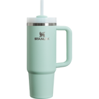 Splash-Resistant FlowState The Quencher H2.0 Flowstate Tumbler | Stanley Create D331C - 40oz Large Capacity Car-Cup Friendly Quencher Detail
