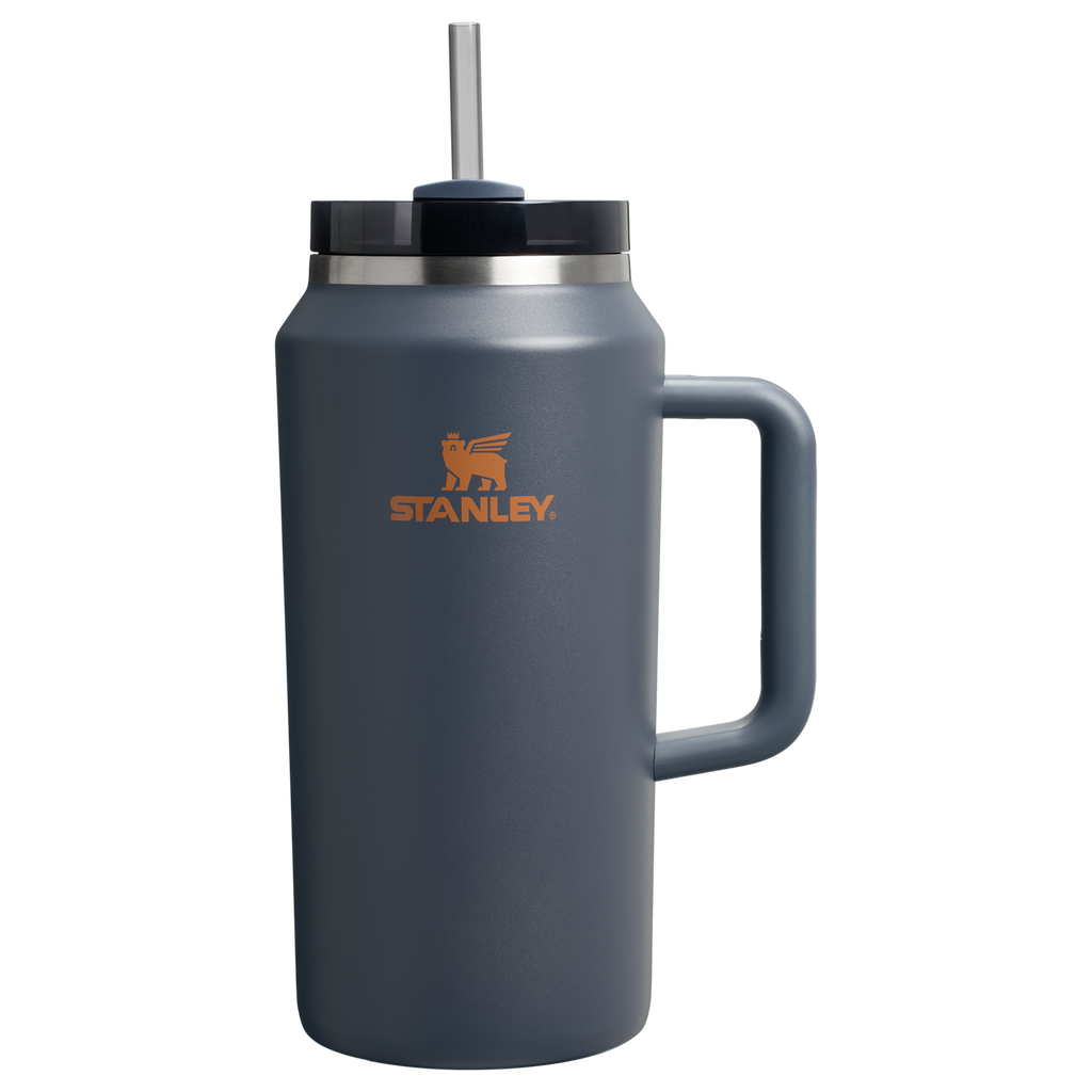 Car-Cup Friendly The Quencher H2.0 Flowstate Tumbler D033Q - 40oz Large Capacity Car-Cup Friendly Quencher - Twilight