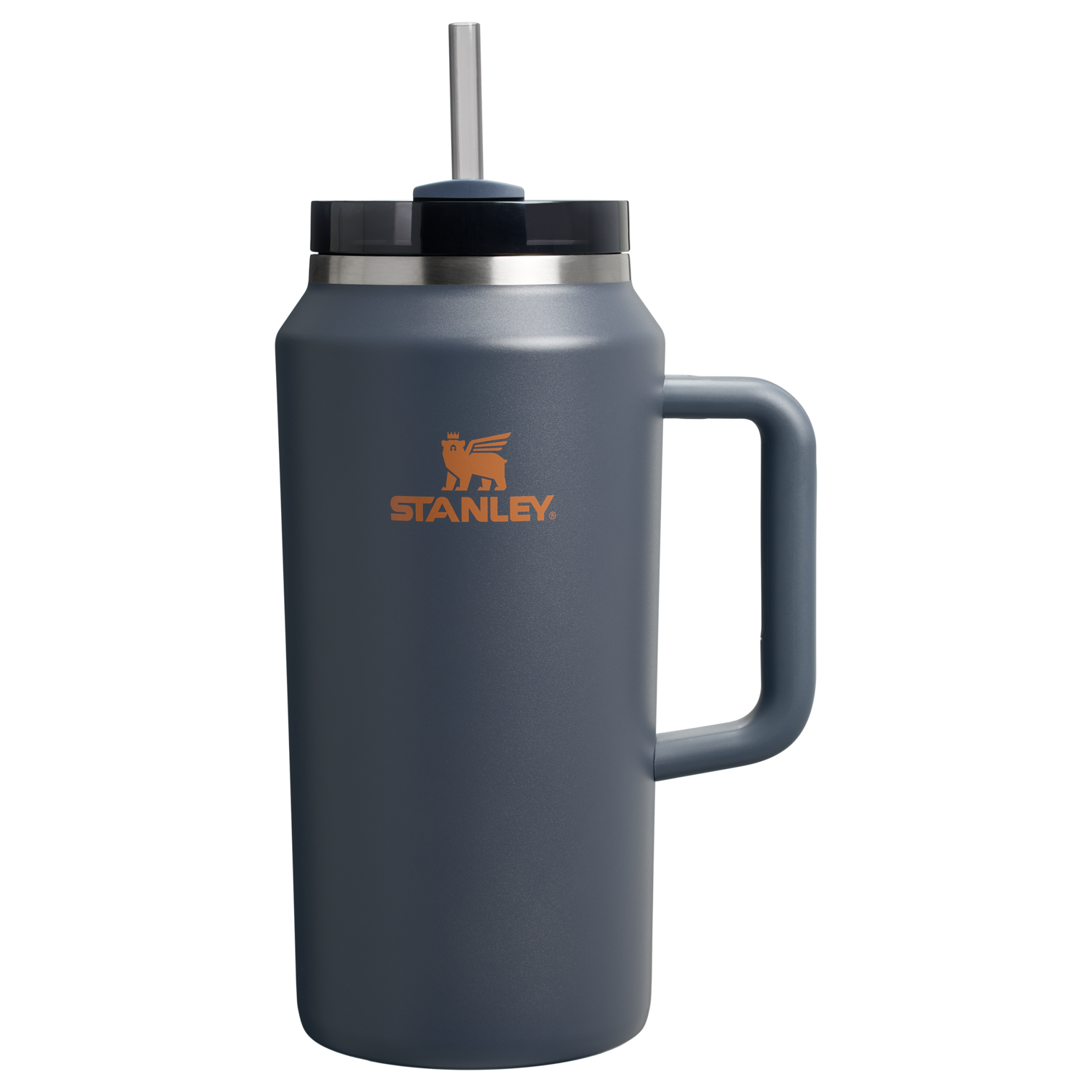 Splash-Resistant FlowState The Quencher H2.0 Flowstate Tumbler D365U - Double-Wall Vacuum Insulated Travel Tumbler with Straw - Twilight