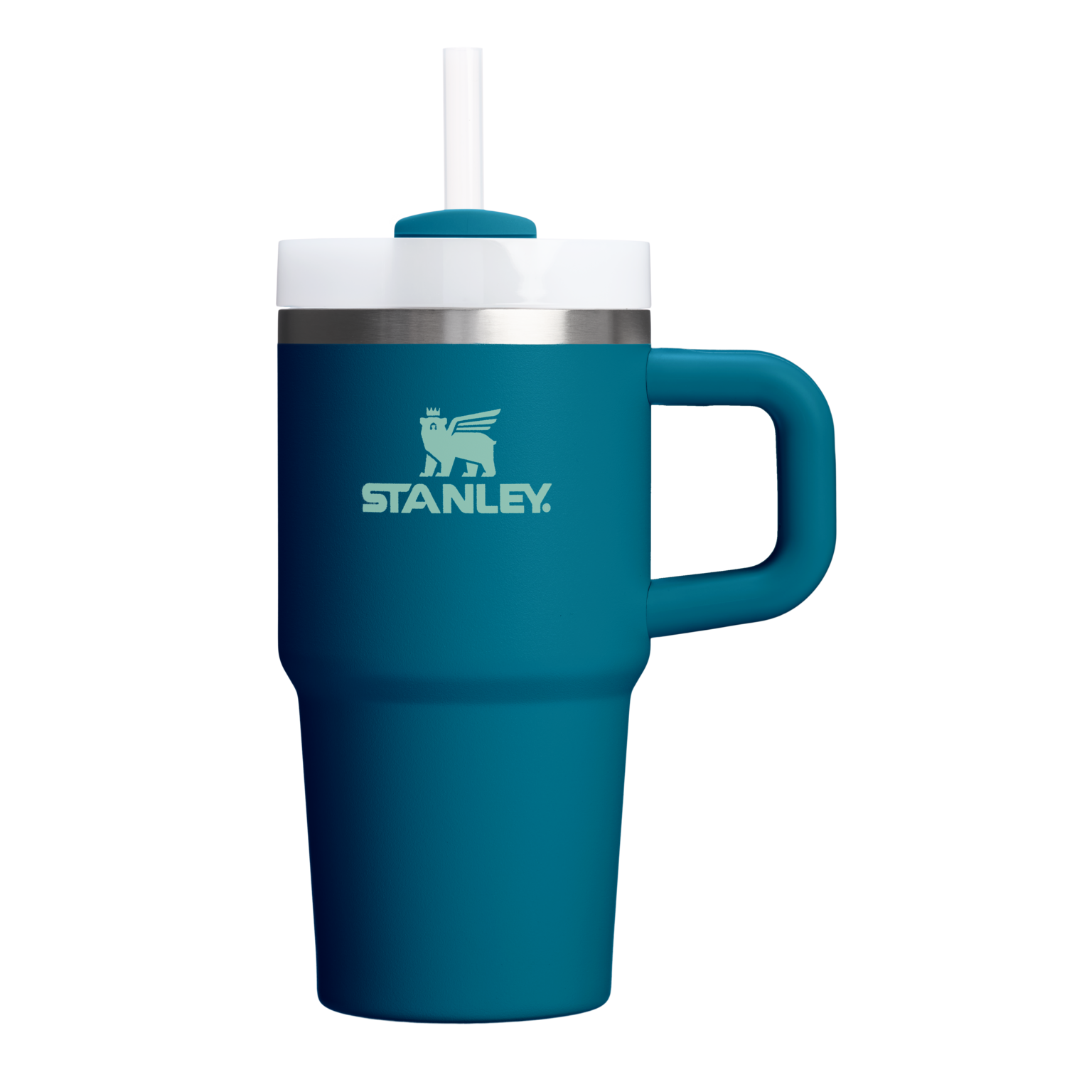 Double-Wall Vacuum The Quencher H2.O Flowstate Tumbler D069R - FlowState 3-Position Lid Insulated Travel Mug - Coastal Teal