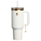 Double-Wall Vacuum The Quencher Luxe H2.0 Flowstate Tumbler D170A - FlowState 3-Position Lid Insulated Travel Mug - Pale Stone Snakeskin