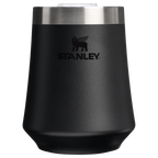 Flavor-Preserving The Reserve Wine Tumbler D125V - Elegant Stemless Vacuum Insulated Wine Tumbler - Black 2.0