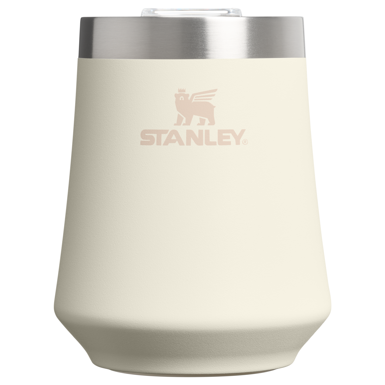 Flavor-Preserving The Reserve Wine Tumbler D125V - Elegant Stemless Vacuum Insulated Wine Tumbler - Cream