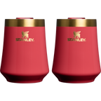 Shatterproof Luxury The Cheers & Cheer Reserve Wine Tumbler | 2-pack D190T - Premium Insulated Egg-Shaped Wine Glass for Outdoors Detail